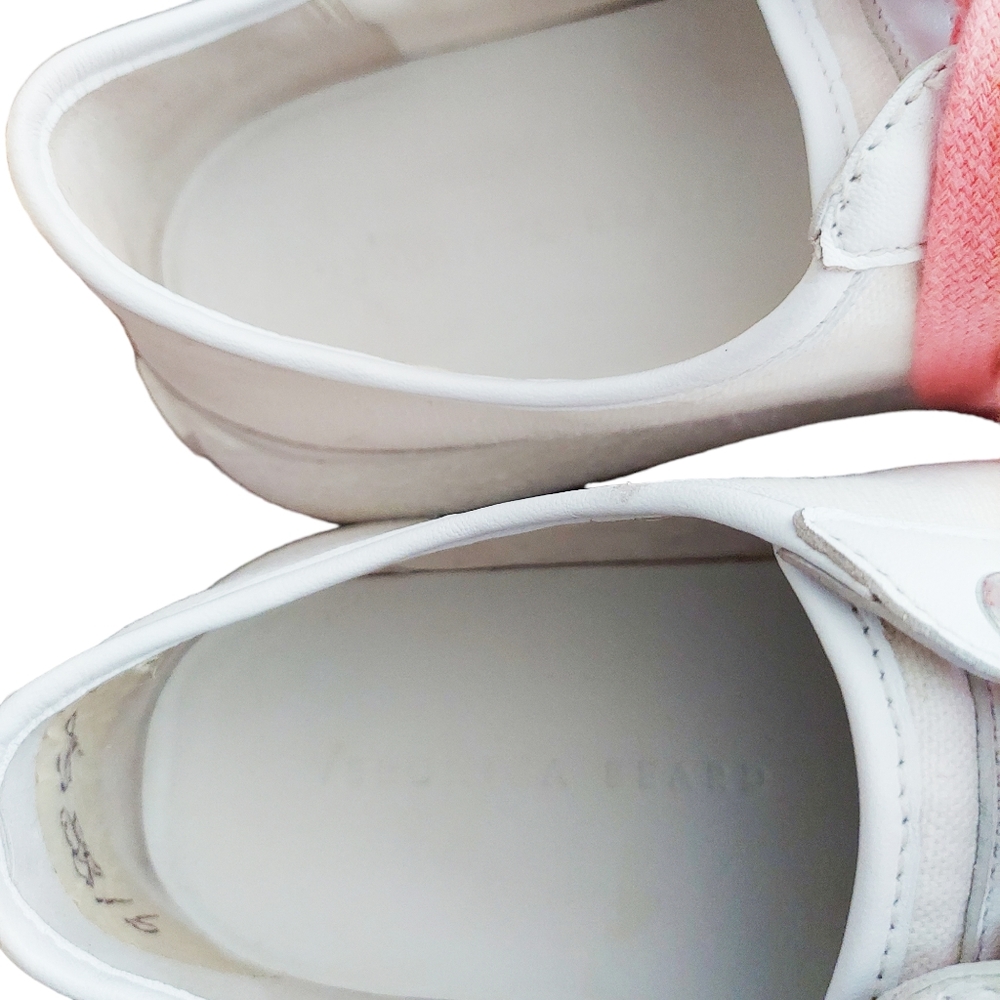 Veronica Beard "Parise" Canvas/Leather Sneakers - Picture 8 of 10